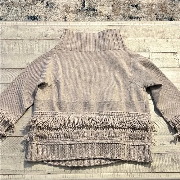 Piazza Sempione Taupe Cowl Neck Sweater - Picture 3 of 3